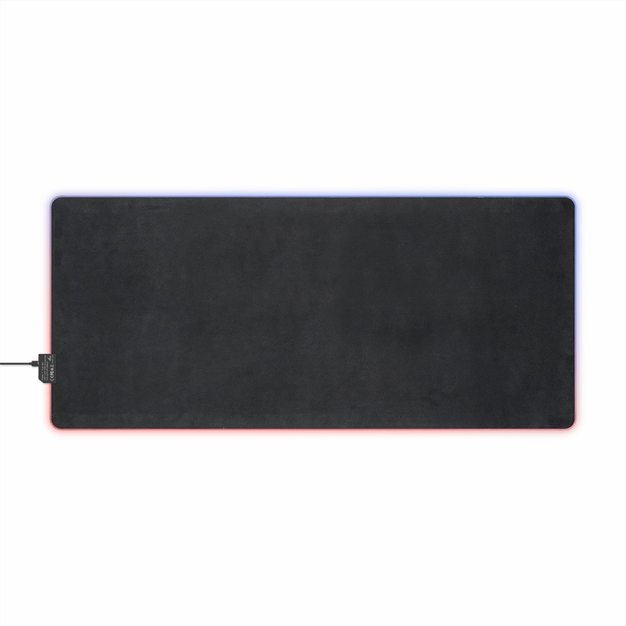 RGB LED Tron Anime Desk Mat, Gaming Mouse Pad