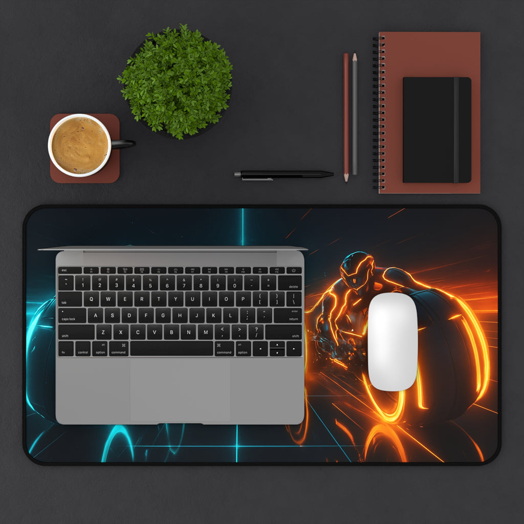 Tron Gaming Desk Mat - Gaming Mouse Pad, Tron Style