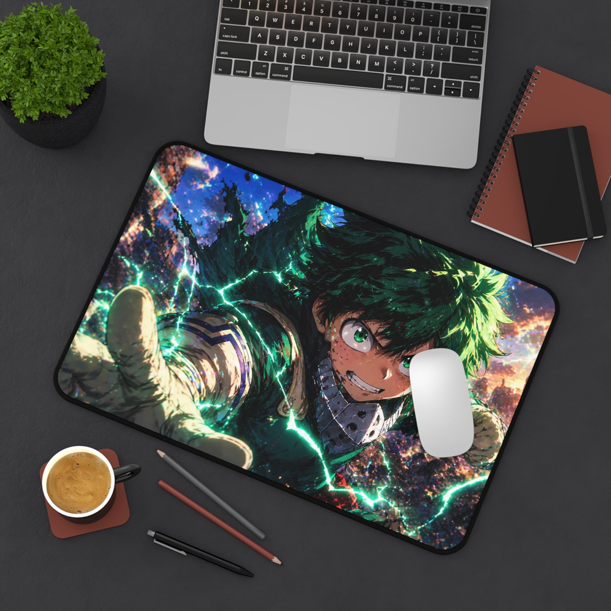 Izuku Midoriya Anime Desk Mat Gaming Pad