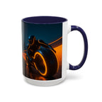 Tron Ceramic Mug. Tron Coffee Cup
