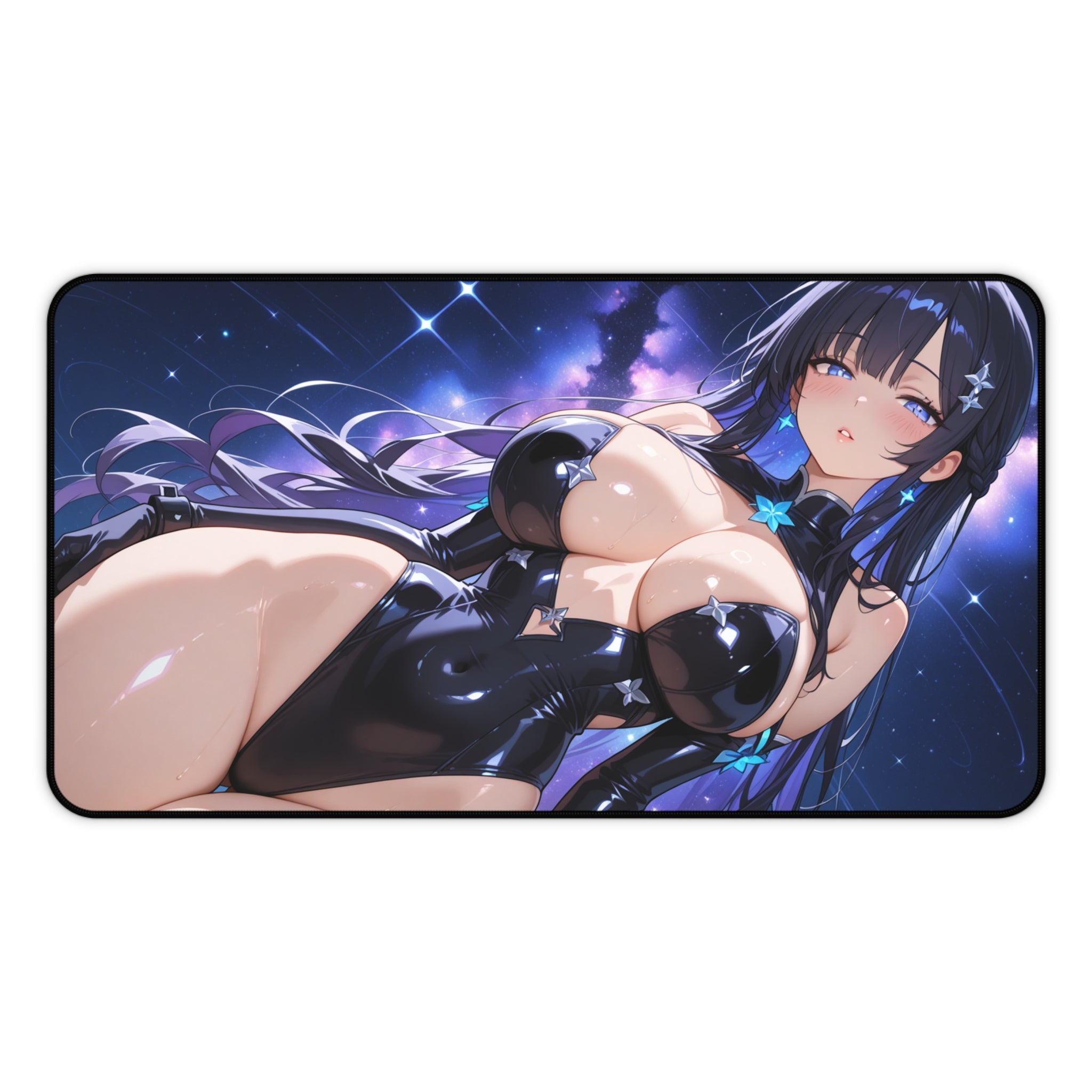 Anime Waifu Desk Mat, Gaming Mouse Pad, Desk Pad Gift for Gamers & Otaku