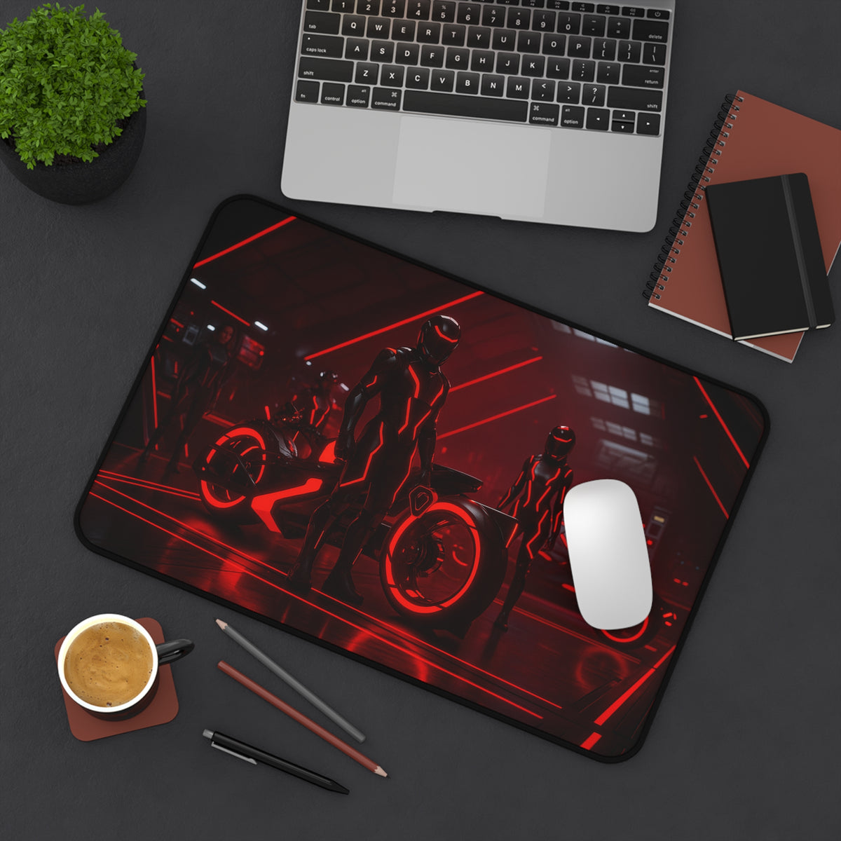 Tron Gaming Desk Mat - Tron Ares Mouse Pad for Fans