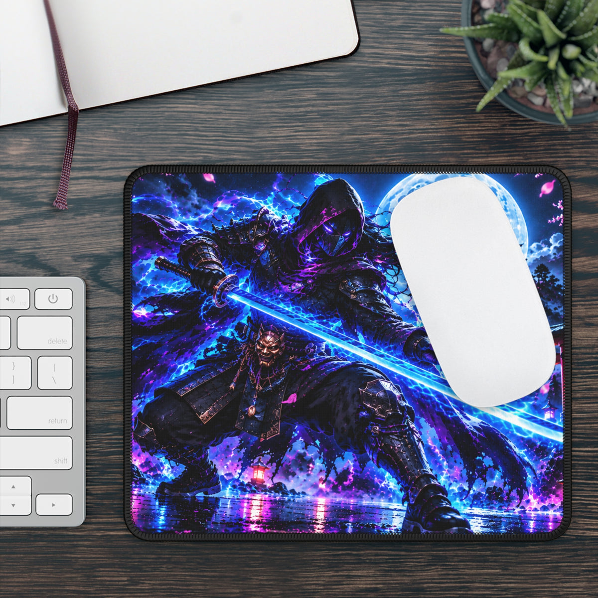 Ninja Samurai Gaming Mouse Pad
