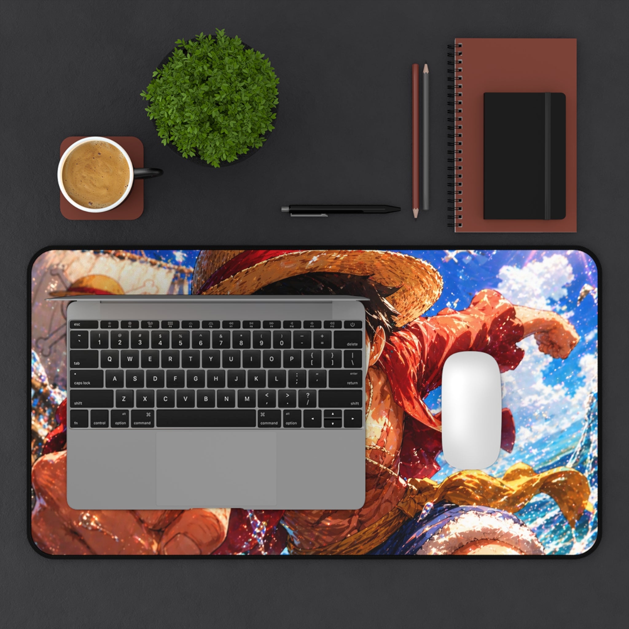 Monkey D Luffy Anime Desk Mat Gaming Mouse Pad