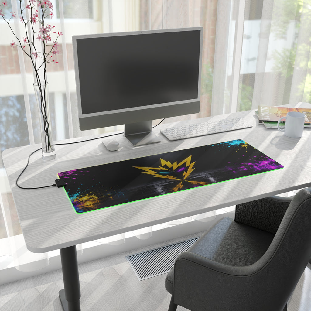 Rebel74 RGB LED Gaming Mouse Pad