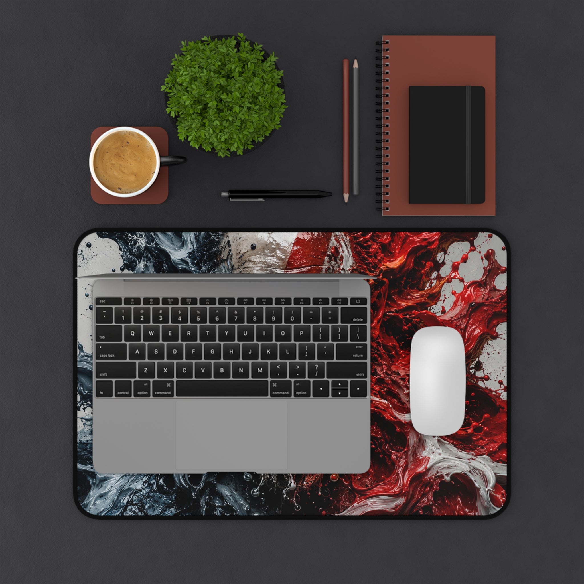 God of War Mouse Pad — Spartan Warrior Gaming Desk Mat