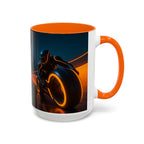 Tron Ceramic Mug. Tron Coffee Cup