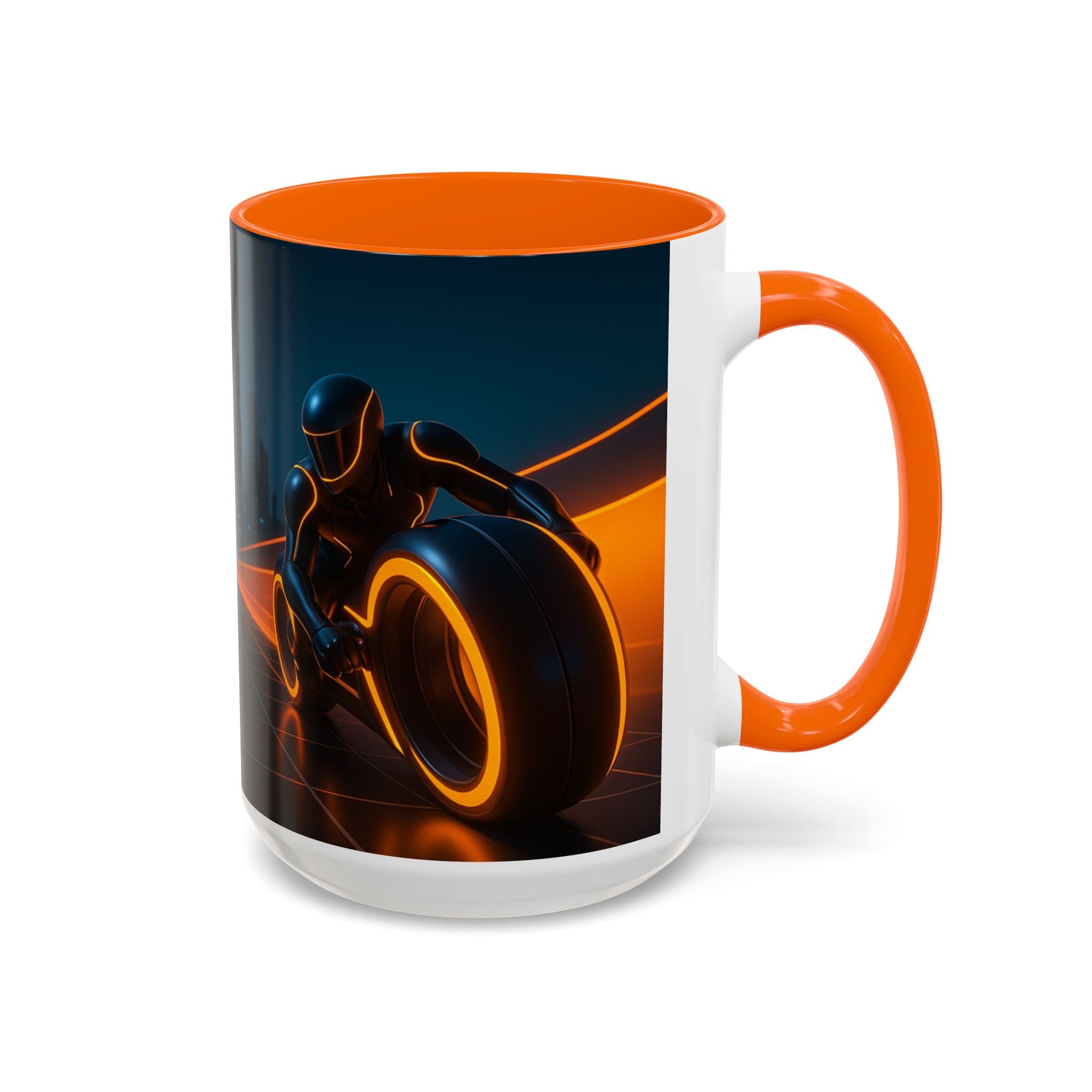 Tron Ceramic Mug. Tron Coffee Cup