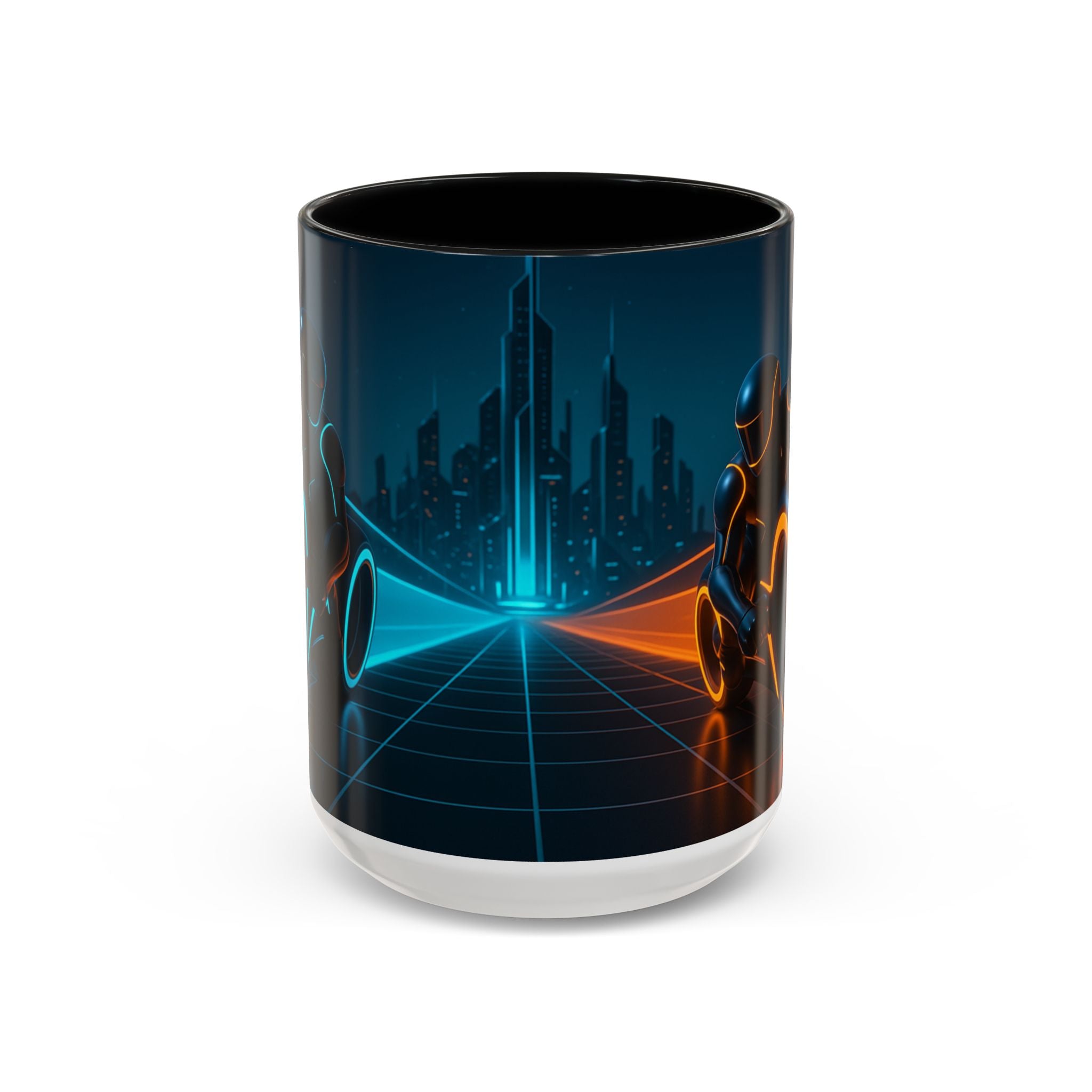 Tron Ceramic Mug. Tron Coffee Cup