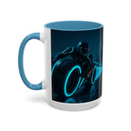 Tron Ceramic Mug. Tron Coffee Cup