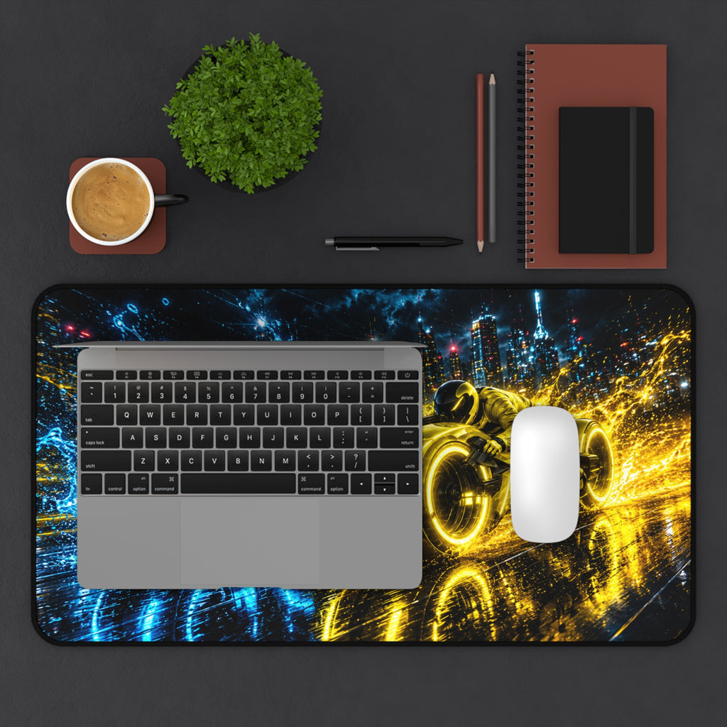 Tron Racers Mouse Pad - Tron-Inspired Desk Pad