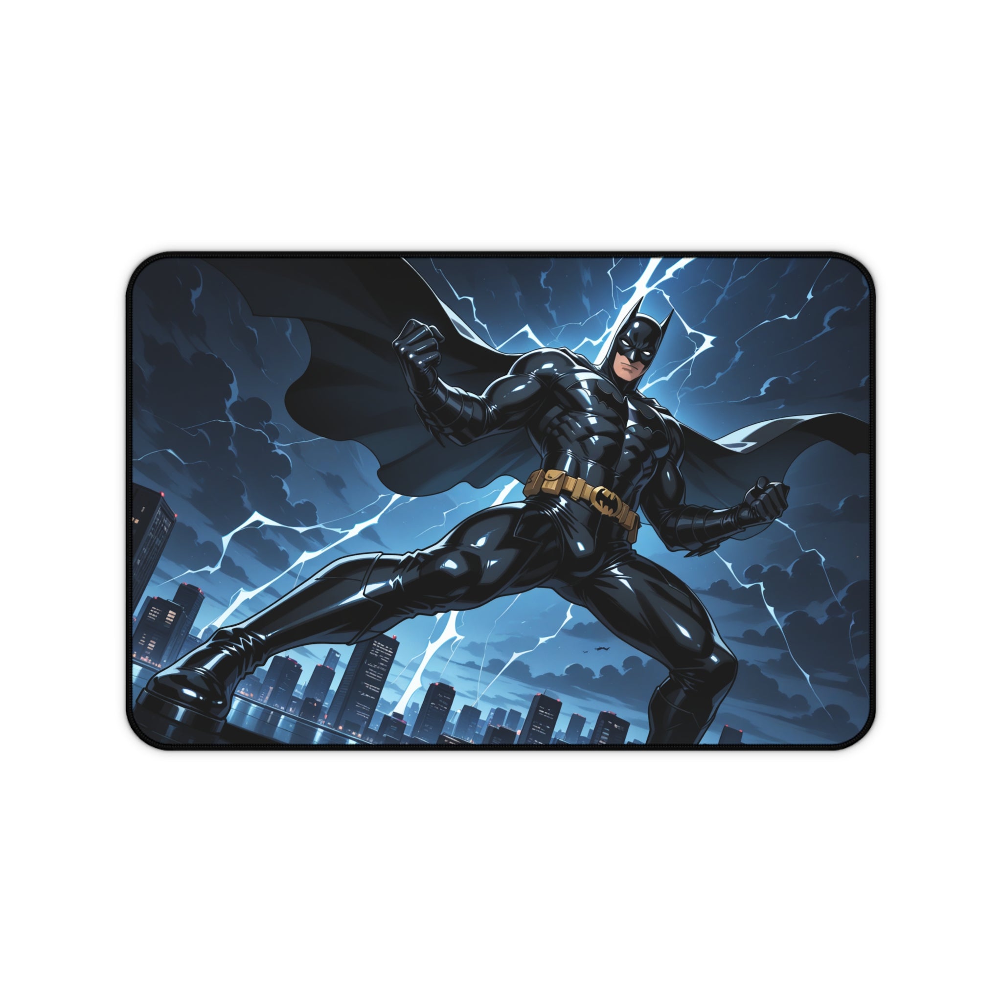 Batman Desk Mat, Gaming Mouse Pad, Superhero Playmat with Vibrant Print
