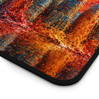 Toronto Skyline Desk Mat — Colorful Abstract CN Tower Office Mouse Pad