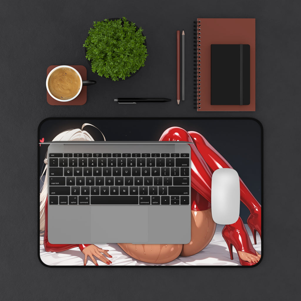 Anime Waifu Desk Mat, Gaming Mouse Pad, Desk Pad Gift for Gamers & Otaku