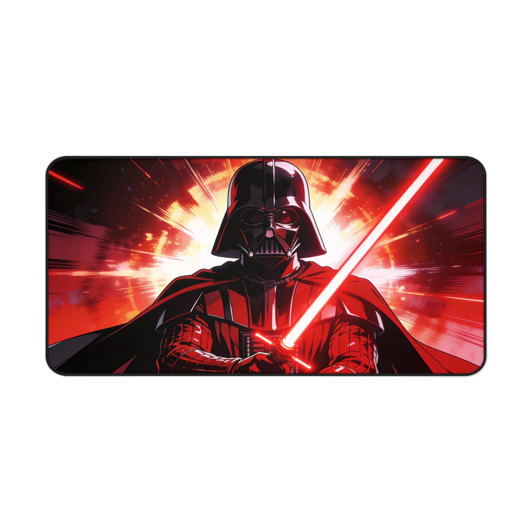 Darth Vader Desk Mat, Star Wars Gaming Mouse Pad with Non-Slip Base