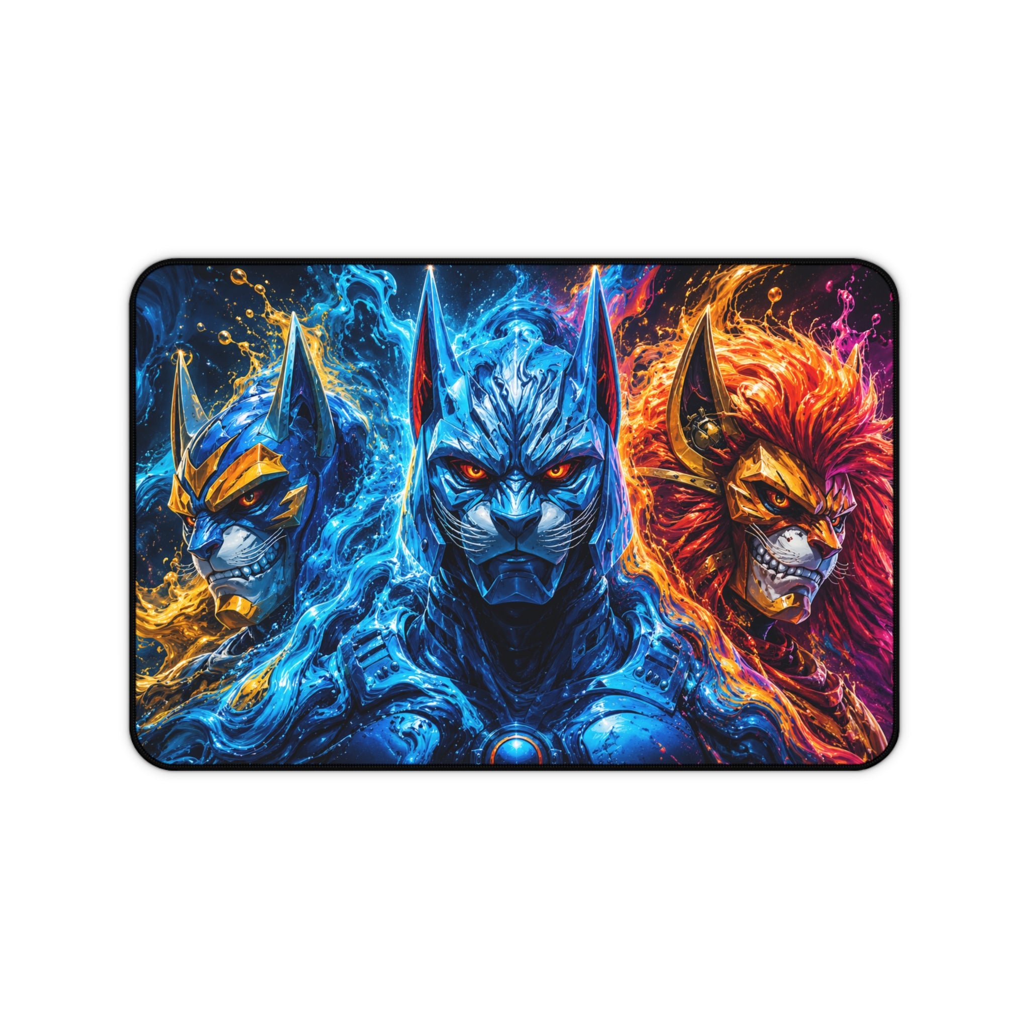 Galactic Cats Gaming Desk Mat
