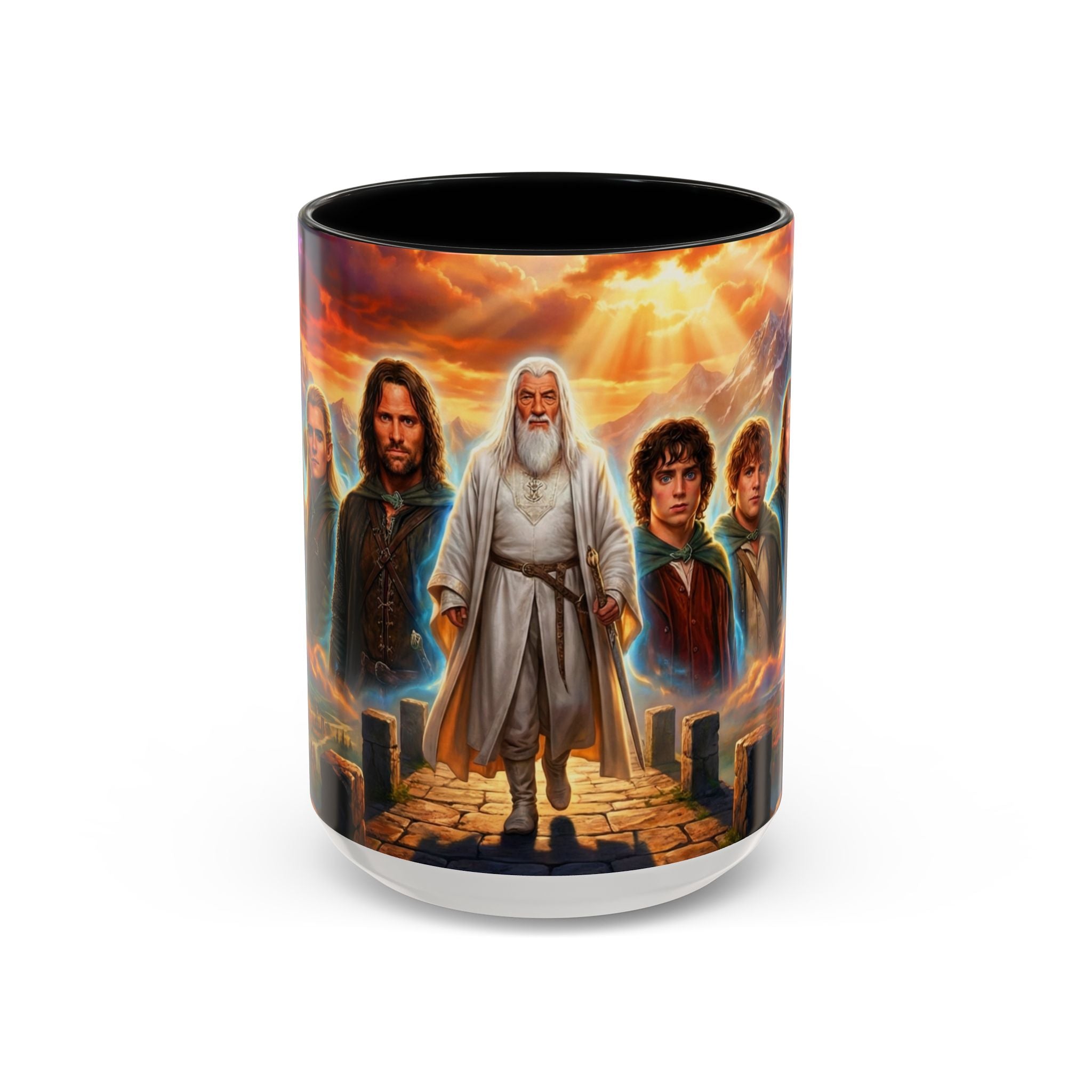 The Lord of the Rings Mug, Vibrant LOTR Coffee Mug for Fans