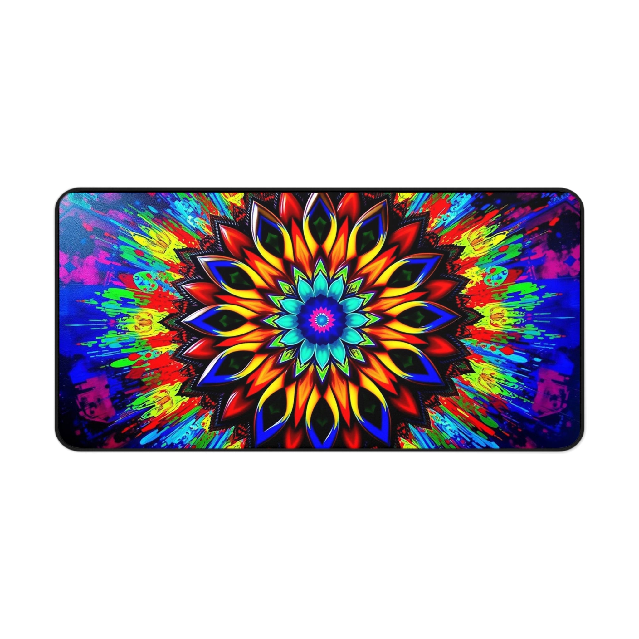 Cute Mandala Desk Mat, Premium Mouse Pad with Vibrant Colors