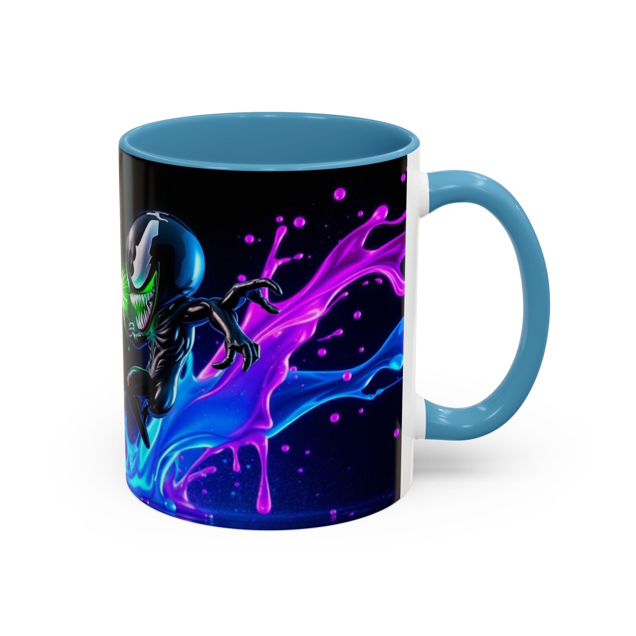 Spiderman vs Venom Mug, Colorful Ceramic Cup