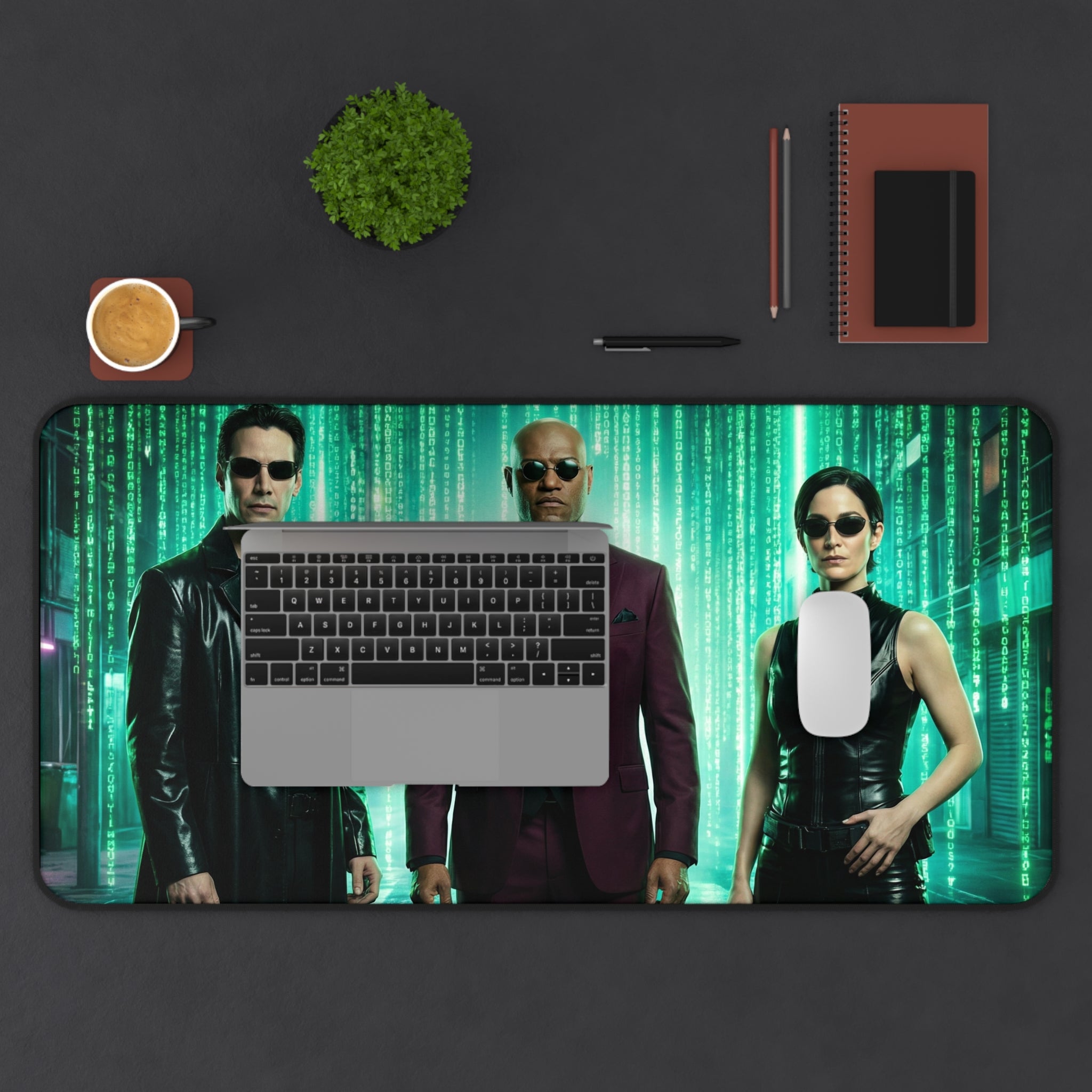 Matrix Mouse Pad, Premium Gaming Desk Mat