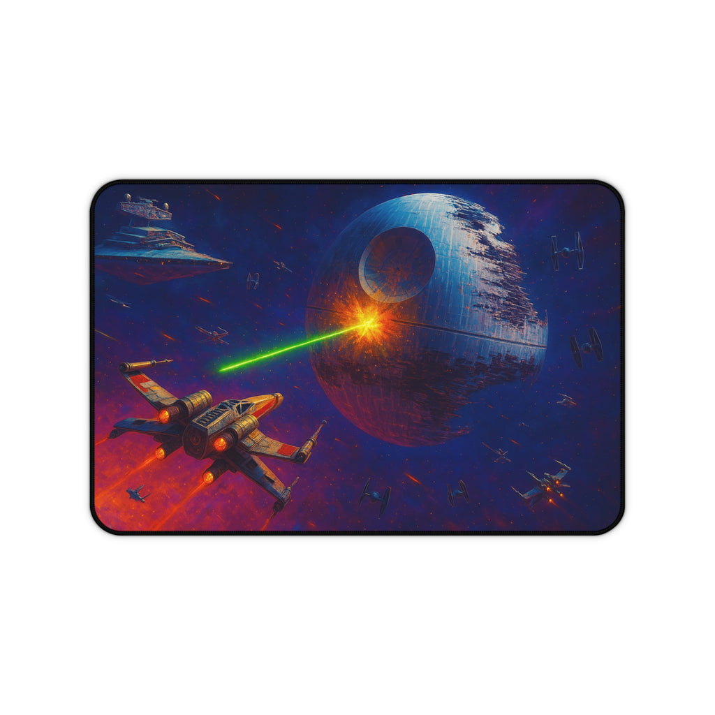 Death Star Desk Mat, Star Wars Gaming Mouse Pad & Keyboard Mat