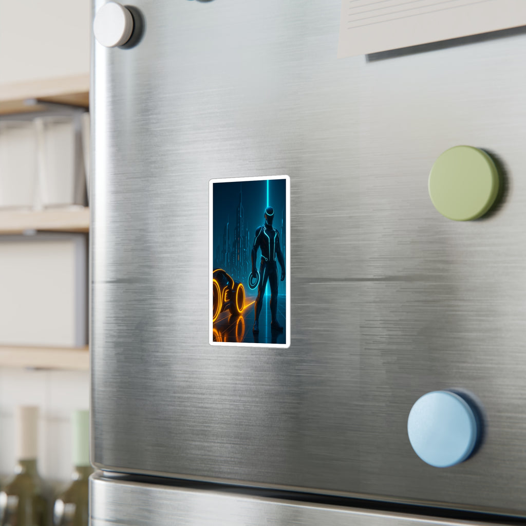 Tron Vinyl Decals, Wall Decor, Stickers for Fans, Gift for Geek Culture