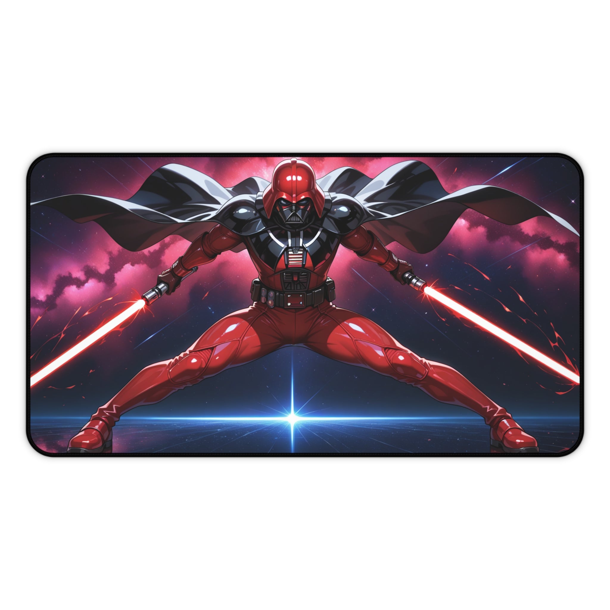 Darth Vader Anime Desk Mat, Star Wars Gaming Mouse Pad with Non-Slip Base