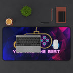 Gaming Mouse Pad - You are the best - Gaming Desk Mat - Gamer Accessories