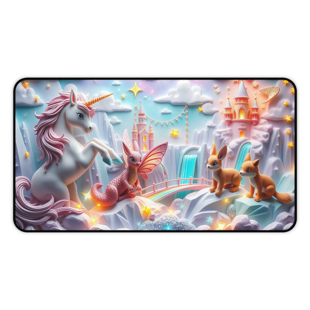 Fantasy World Desk Mat, Premium Mouse Pad for Kids