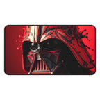 Red Darth Vader Helmet Mouse Pad — Dark Sith Gaming Desk Mat