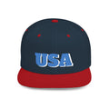 USA Flat Bill Snapback, USA Hat