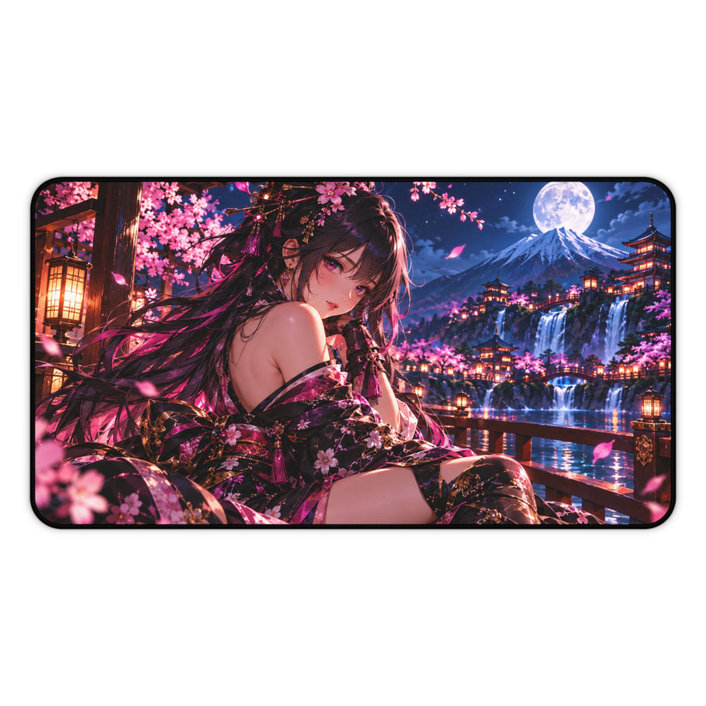 Unique Anime Waifu Desk Mat & Mouse Pad Gift
