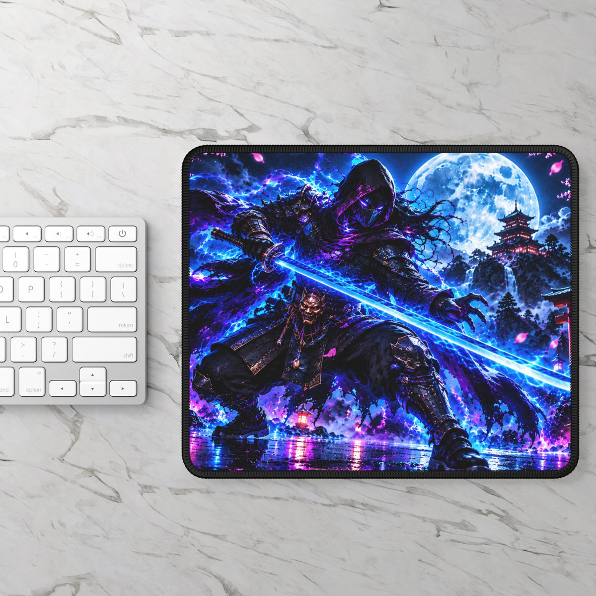 Ninja Samurai Gaming Mouse Pad