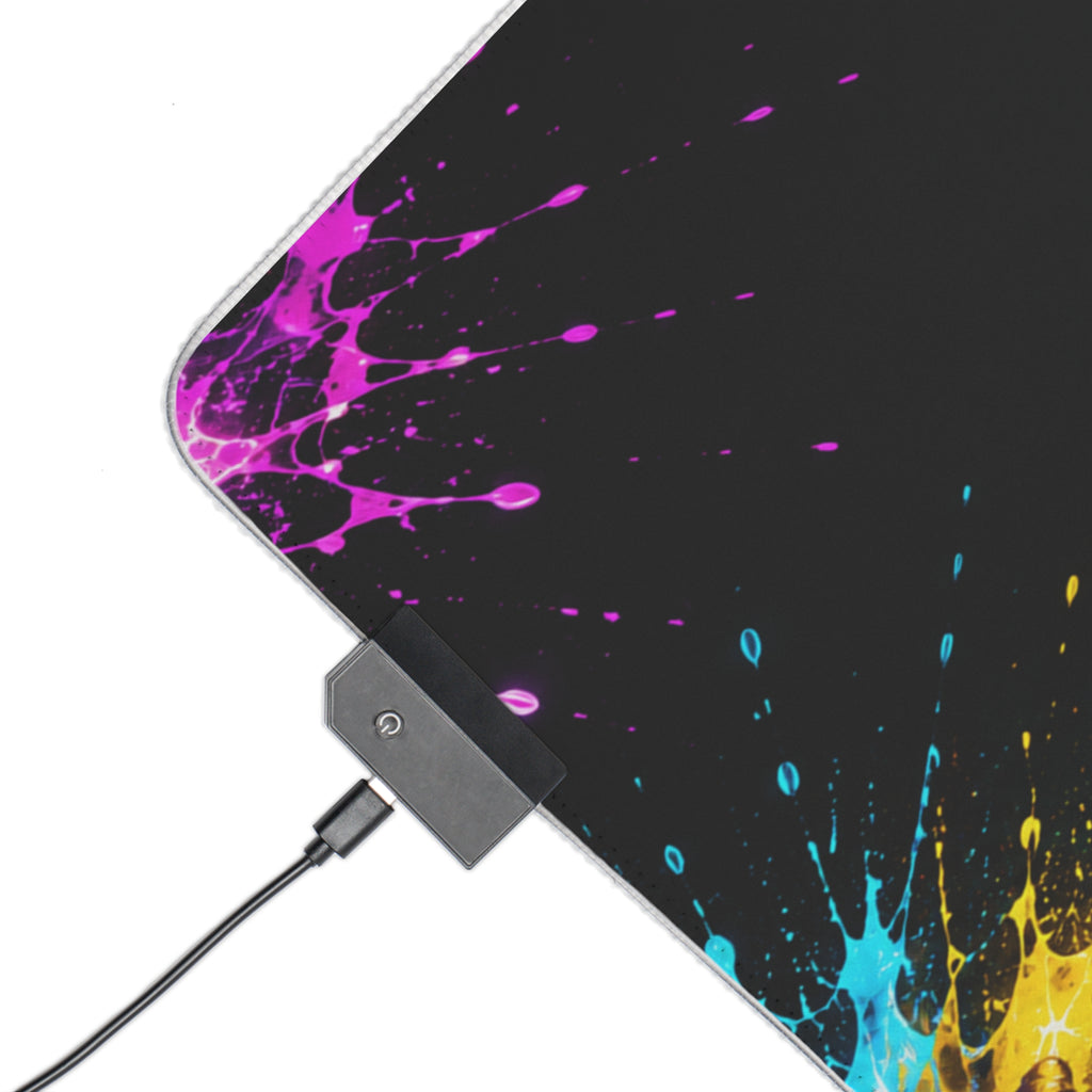 Rebel74 RGB LED Gaming Mouse Pad