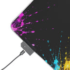 Rebel74 RGB LED Gaming Mouse Pad