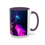 Dreamcatchers Ceramic Mug, Colorful Interior, Microwave and Dishwasher Safe
