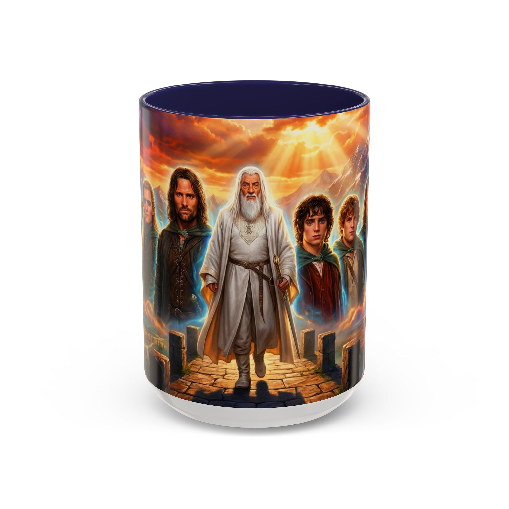 The Lord of the Rings Mug, Vibrant LOTR Coffee Mug for Fans