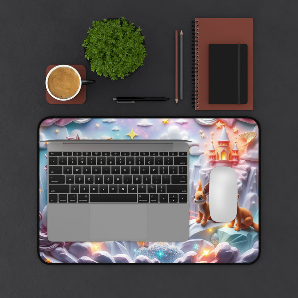 Fantasy World Desk Mat, Premium Mouse Pad for Kids