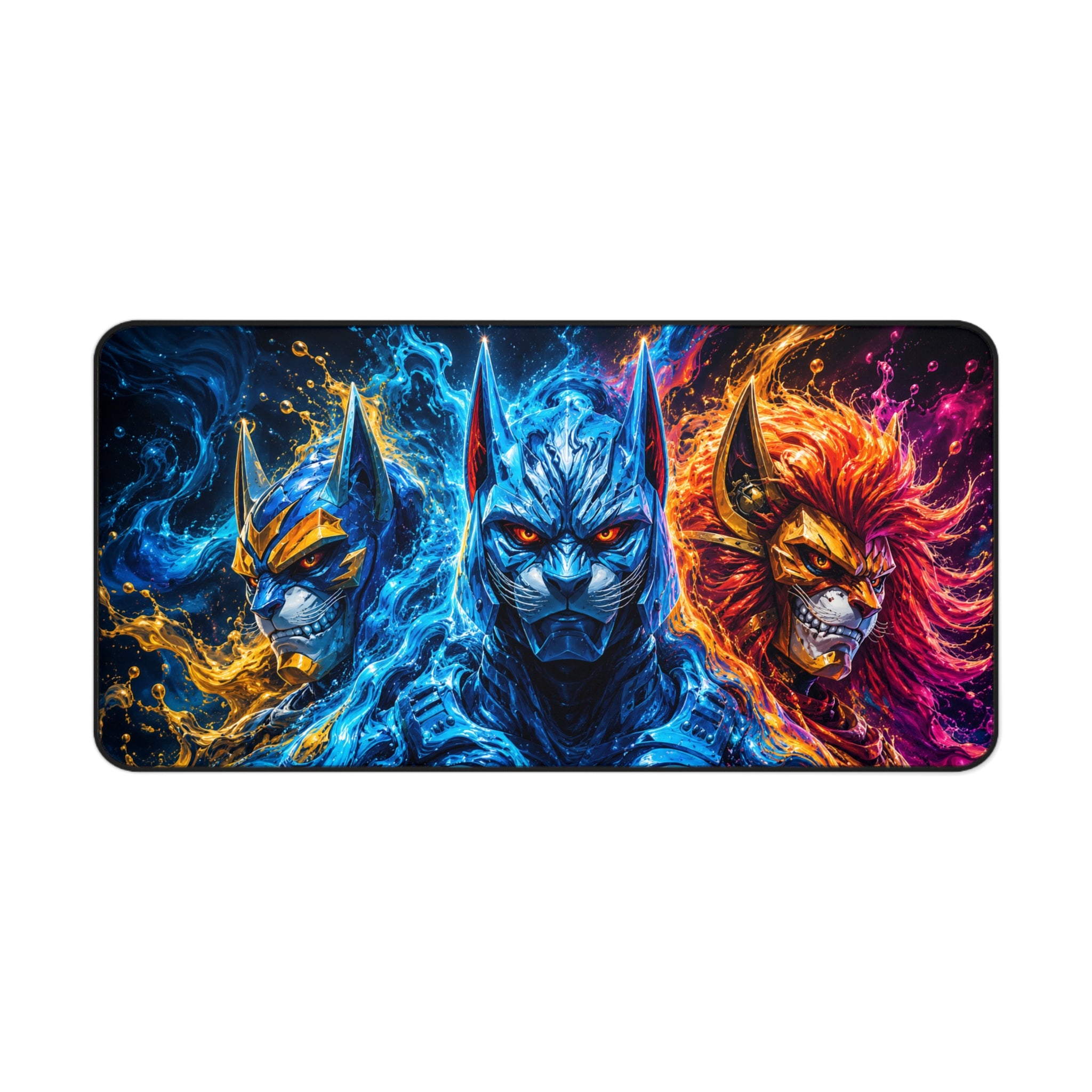 Galactic Cats Gaming Desk Mat