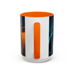 Tron Ceramic Mug. Tron Coffee Cup