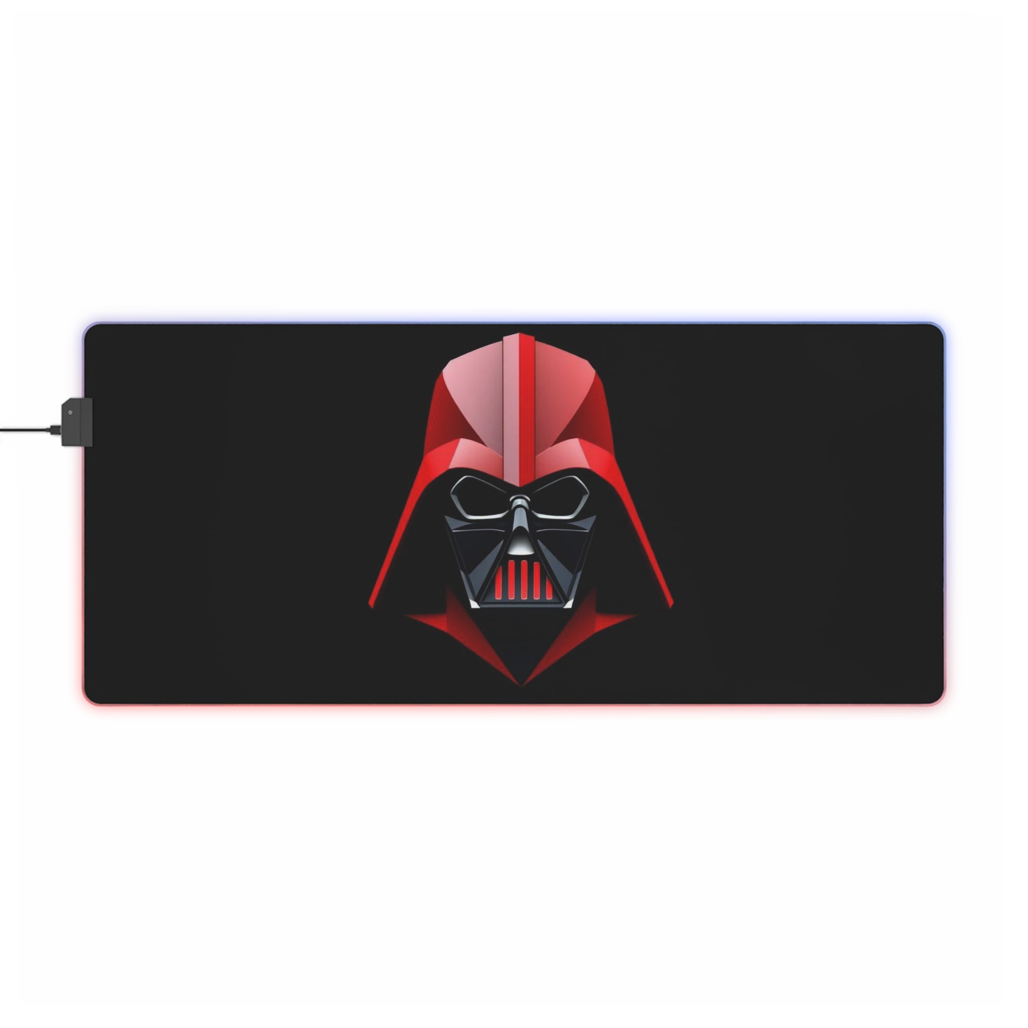 RGB LED Darth Vader Mouse Pad, Star Wars Desk Mat