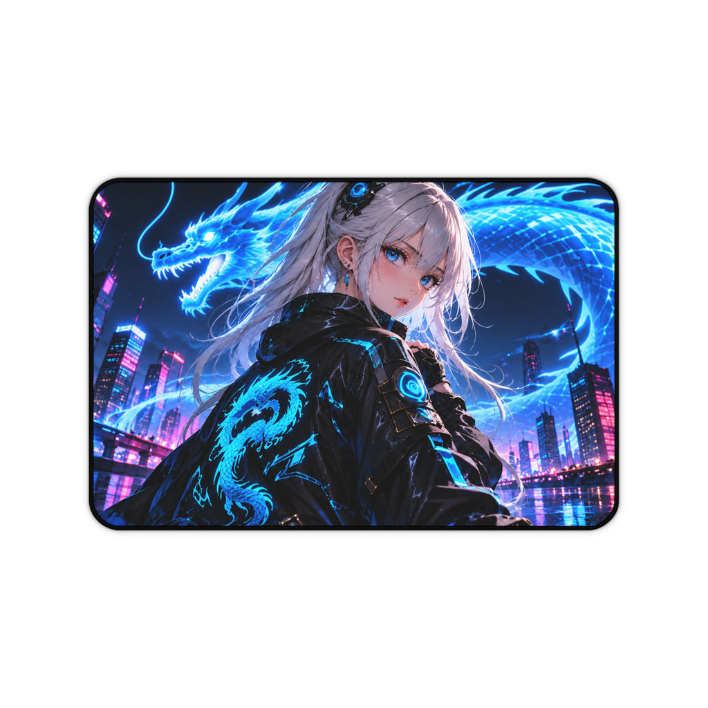 Non-Slip Anime Waifu Desk Pad & Mouse Pad