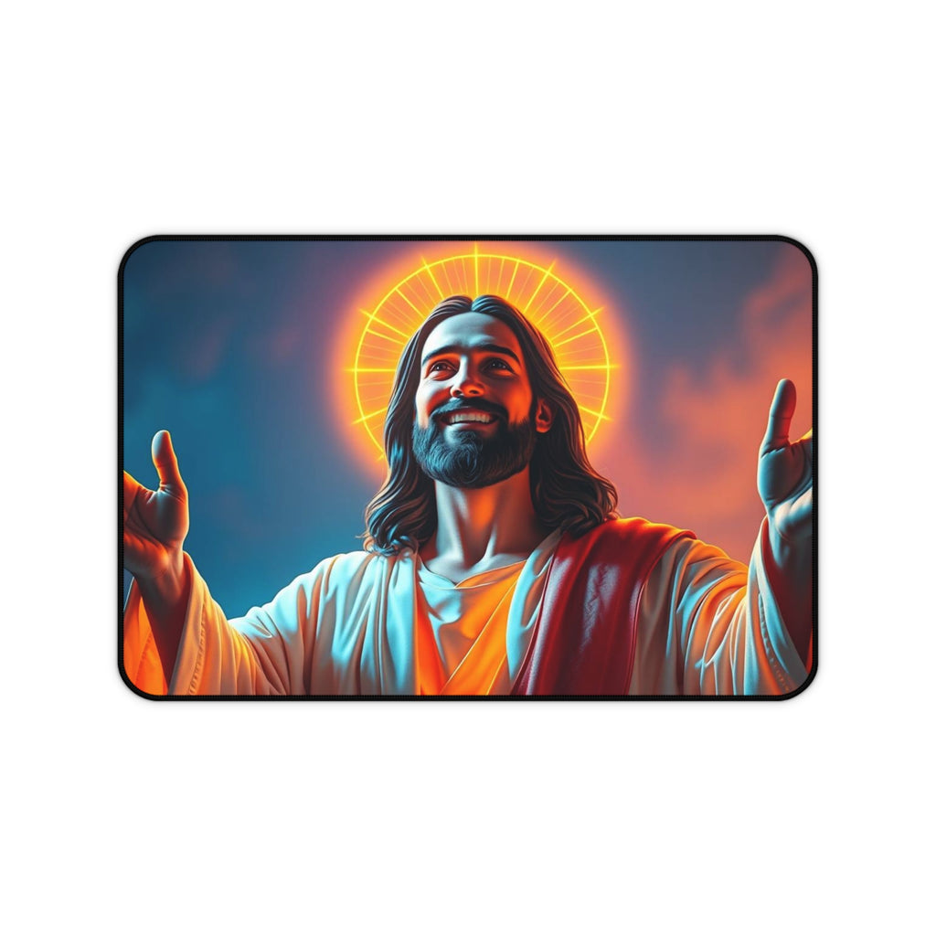 Jesus of Nazareth Desk Mat, Premium Desk Pad
