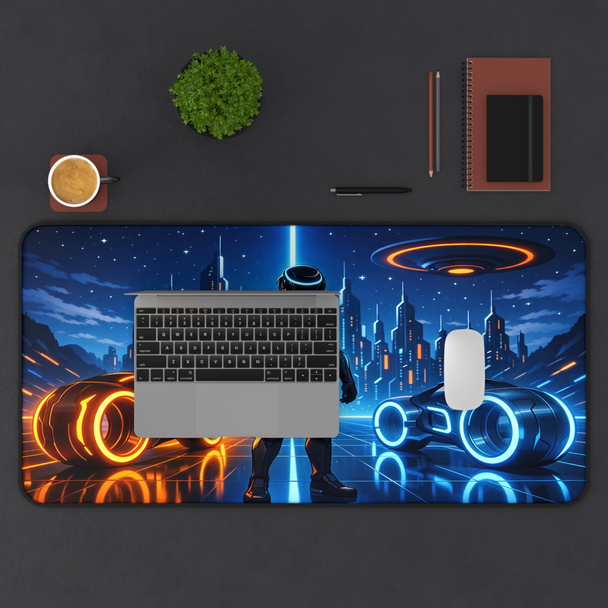 Tron Anime Desk Mat - Tron Gaming Mouse Pad