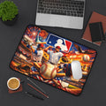 Baseball Desk Mat & Gaming Mouse Pad, MLB Inspired Non-Slip Neoprene Desk Pad Gift