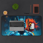 Galactic Cats Desk Mat, Premium Mouse Pad