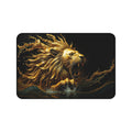 Golden Lion Desk Mat, Non-Slip Neoprene Mouse Pad with Vibrant Print