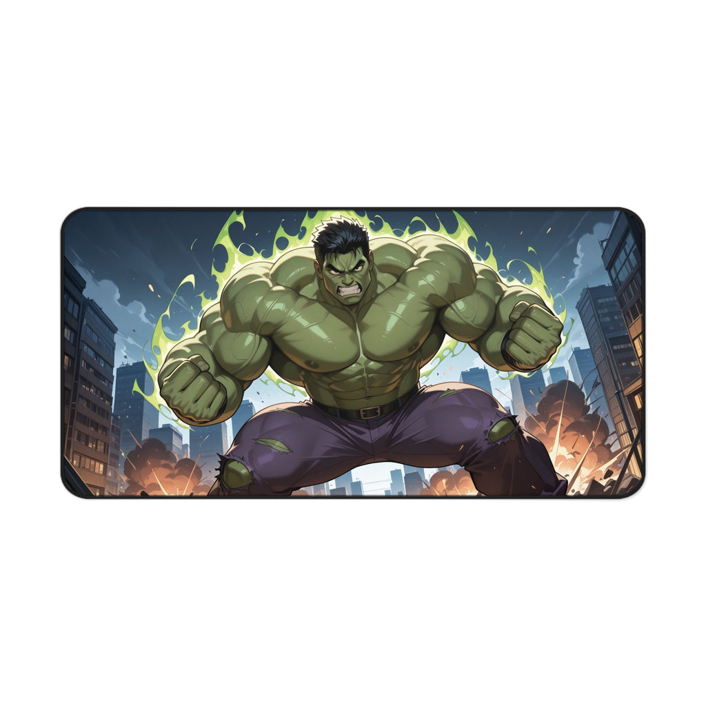 Hulk Desk Mat, Gaming Mouse Pad, Superhero Playmat with Vibrant Print