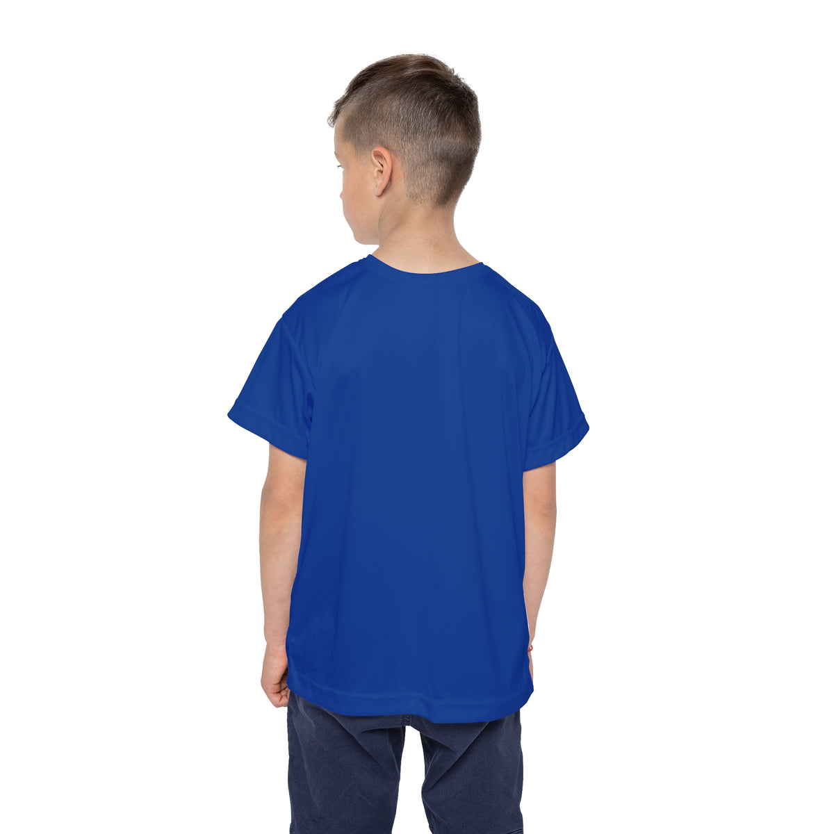 Tron Cybersuit Boy Kids Jersey, Futuristic Gamer Shirt with Tron-Inspired Cyber Graphic