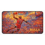 Michael Jordan Desk Mat, Colorful Non-Slip Mouse Pad for Office & Gaming